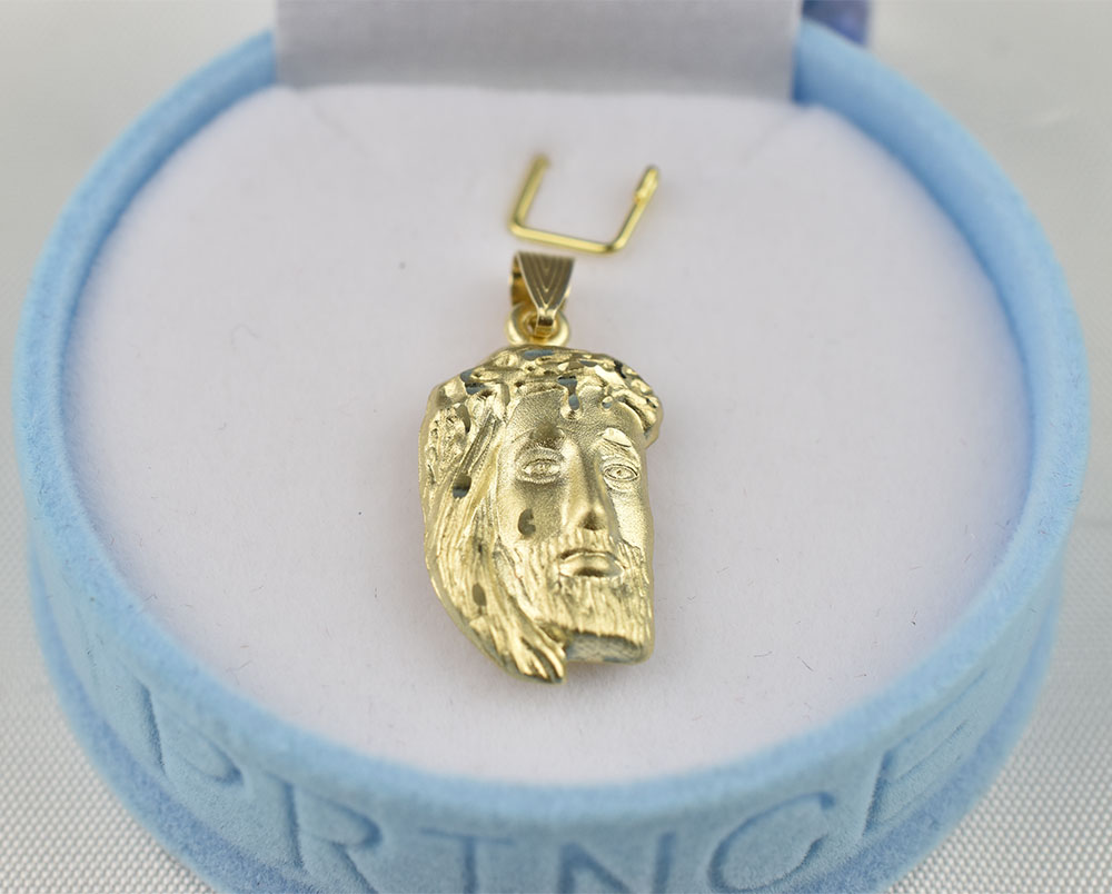 Χρυσό Φυλαχτό Κ9 Με Δύο Όψεις